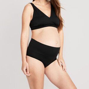 NWT 4 Pairs Maternity  Rollover Panel No-Show Hipster Underwear